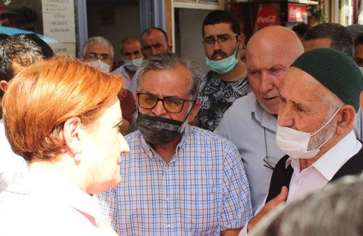 Meral Akşener'den vatandaşa 'haram olsun' tepkisi