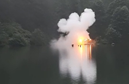 Yangınlarla mücadele sürerken Artvin Borçka'da tepki toplayan görüntü