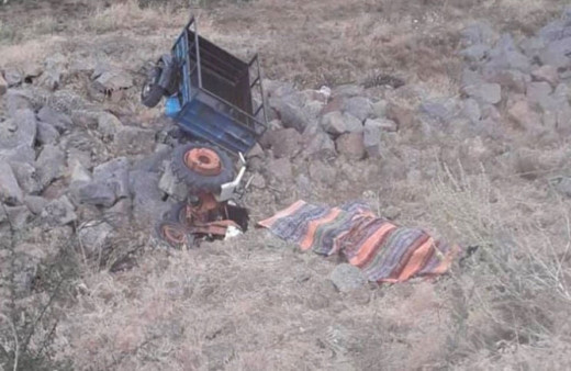 Konya'da traktör kazası: 1 ölü