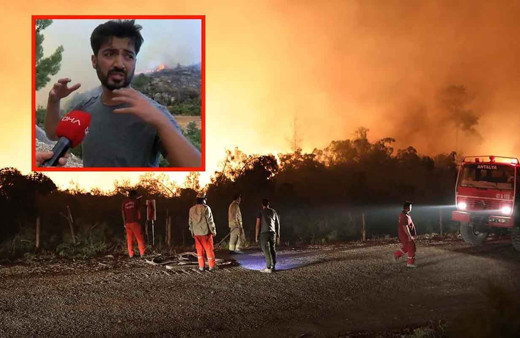 Manavgat yangınında ormancılarla kavga edip gözaltına Yusuf Güney'den barış adımı