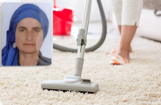 Rize'de elektrikli süpürgeyle temizlik yaparken feci şekilde can verdi