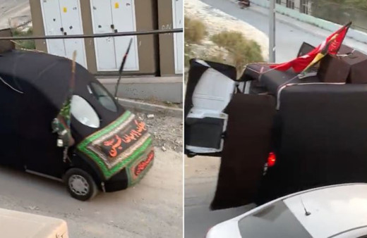 İstanbul'da kara çarşaflı minibüsü gören şaştı kaldı! Gerçek bakın ne çıktı