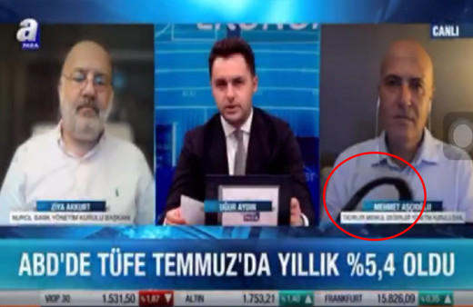 A Para canlı yayınında Mehmet Aşçıoğlu'nun zor anları! Bir anda kadraja girdi