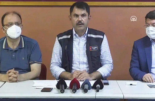 Bakan Murat Kurum sel bölgesi Bartın'ı ziyaret etti: Yaralar en kısa sürede sarılacak