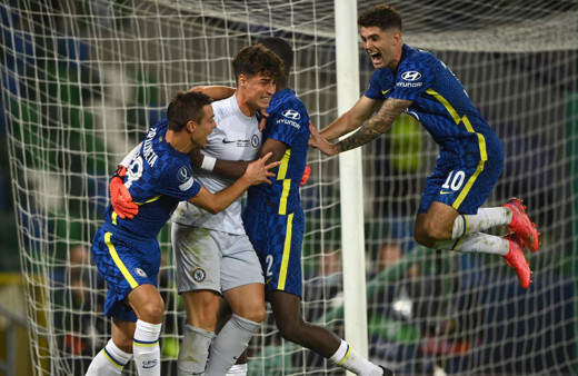 Chelsea Villareal'i penaltılarda yenerek Süper Kupa'nın sahibi oldu