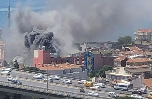 Son dakika İstanbul Ortaköy'deki otelde korkutan yangın