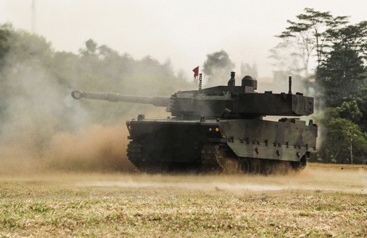 Endonezya ordusunun da kullanacağı seri üretimdeki Kaplan tankı IDEF'te boy gösterecek