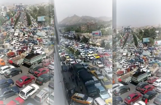 Taliban'dan büyük kaçış! Kabil'de hayat resmen kilitlendi