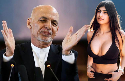 Porno film oyuncusu Mia Khalifa: Helikopter dolusu parayla kaçan cumhurbaşkanının yerini biliyorum