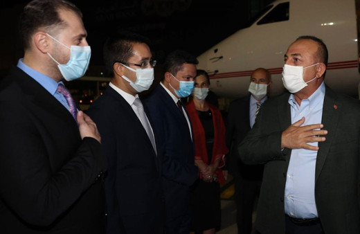 Dışişleri Bakanı Mevlüt Çavuşoğlu Ürdün'de