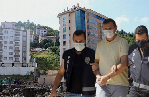 Kastamonu Bozkurt'ta selde çöken Ölçer Apartmanı'nın müteahhidi tutuklandı
