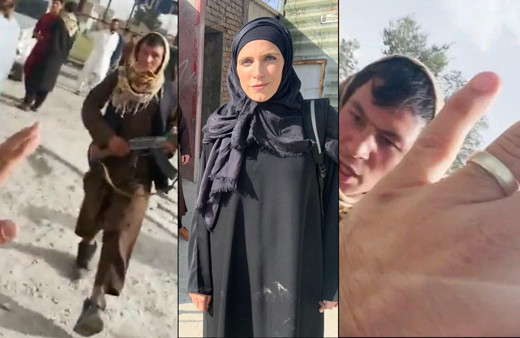 CNN ekibine canlı yayında Taliban dehşeti yaşattı! 'Çok üzücü' deyip anlattı: Kırbaçla...