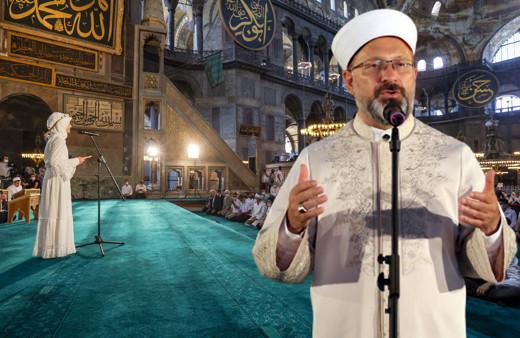 39 ilçeden onlarca çocuk katıldı Ayasofya Camii'nde Yaz Kur'an kursları kapanış programı