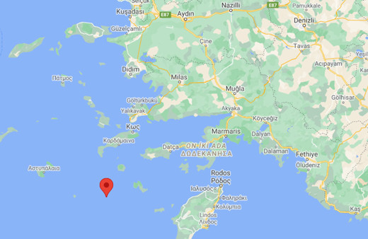 Muğla Datça açıklarında 4,2 büyüklüğünde deprem