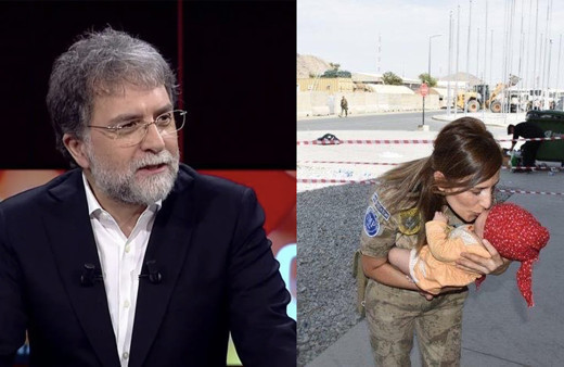 Taliban'a Türk askerinden fotoğrafla verilen en güzel cevap! Ahmet Hakan kadın askeri yazdı