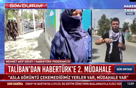 Afganistan'da Habertürk'e müdahale! Taliban görüntüleri sildirdi: Dehşet görüntüler var