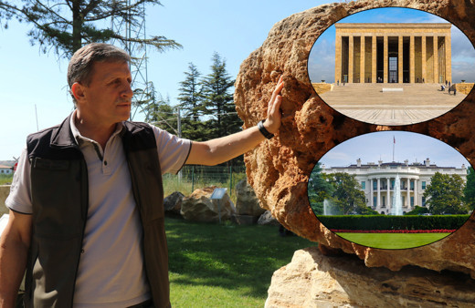 Anıtkabir Beyaz Saray'da kullanıldı! Eskişehir'de gören şaştı kaldı: 1 saat içerisinde...