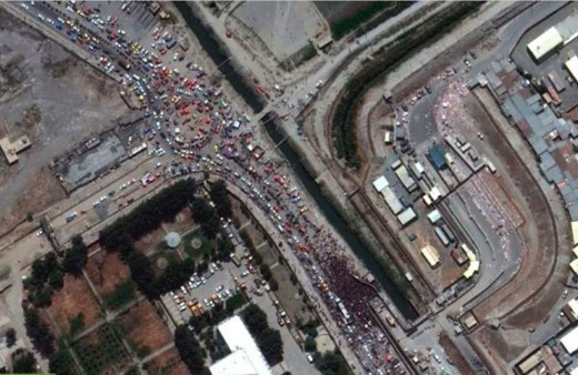 Taliban'dan kaçış uydudan böyle görüntülendi! İşte Taliban'ın yeni bakanları