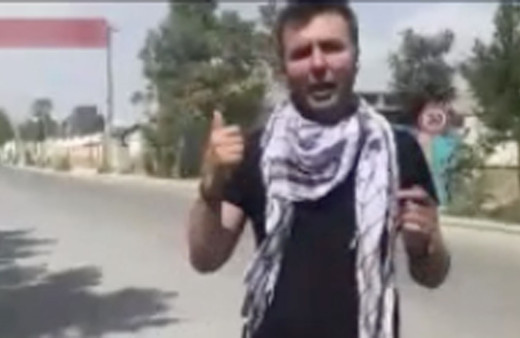 Afganistan'dan yayın yapan Habertürk ekibine silah çekildi!