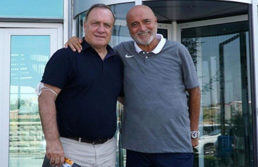 Dick Advocaat'tan Hikmet Karaman'a ziyaret
