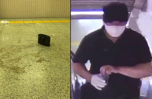 Metroda asitli saldırı kabusu! Bir anda yolculara fırlattı