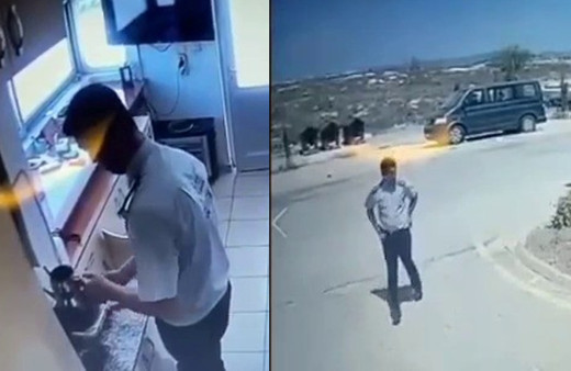 Adana'da bunu yapan insan olamaz! Sessizce gidip üzerine döktü