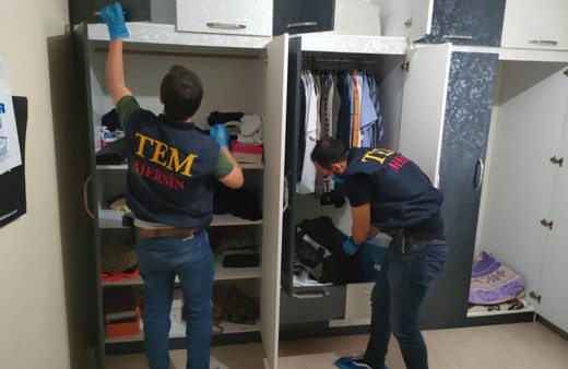 Mersin’de, PKK/YPG propagandası yapan 4 kişi yakalandı