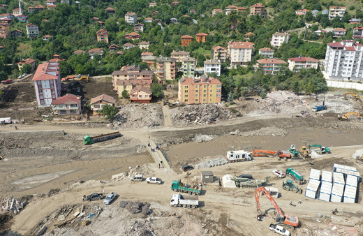 Sel felaketinden etkilenen ilçelere doğal gaz arzı için ilk adım atıldı
