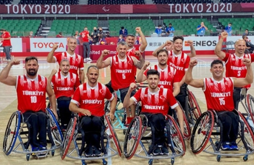 Tekerlekli Sandalye Basketbol Milli Takımı Tokyo'da çeyrek finalde