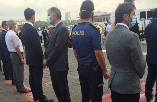 CHP'li başkan Ali Narin'den 30 Ağustos töreninde tepki çeken Cumhurbaşkanı Erdoğan protestosu