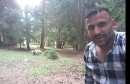 Artvin Şavşat'ta taksi şoförü ormanda rastladığı ayı ile özçekim yaptı o anları kameraya aldı