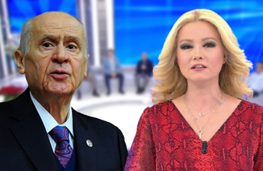 Devlet Bahçeli ATV Müge Anlı'ya mesaj gönderdi! Canlı yayında okudu