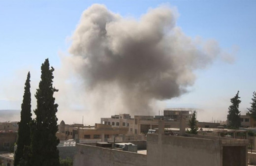 Suriye'nin Afrin ilçesine hava saldırısı düzenlendi