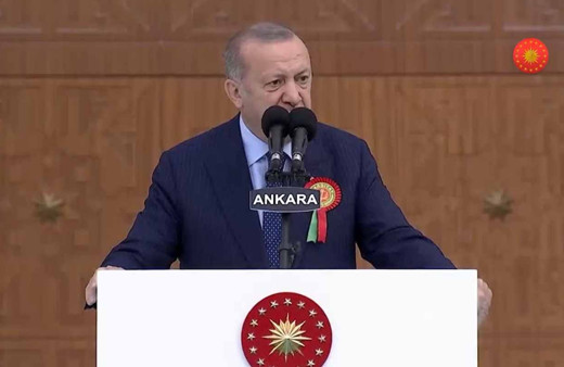 Cumhurbaşkanı Erdoğan, Yargıtay yeni hizmet binası ve adli yıl açılış töreninde konuştu
