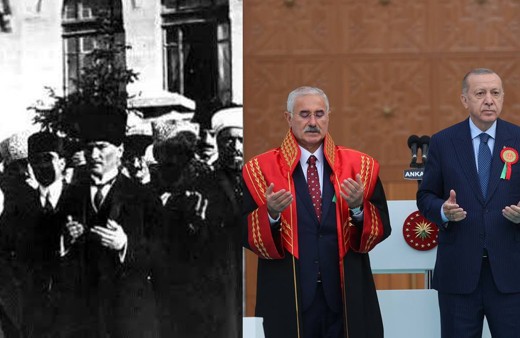 Fahrettin Altun'dan Cumhurbaşkanı Erdoğan'ın o fotoğrafına eleştireye Atatürk'lü yanıt