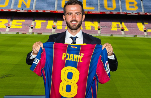 Dünyaca ünlü orta saha oyuncusu Miralem Pjanic Beşiktaş'ta