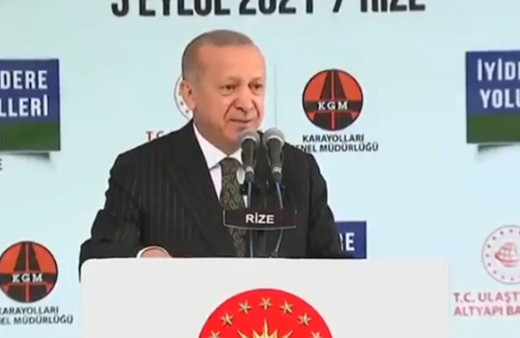 Cumhurbaşkanı Erdoğan: Ne kadar sol varsa komünist varsa alıp buraya geliyorlar