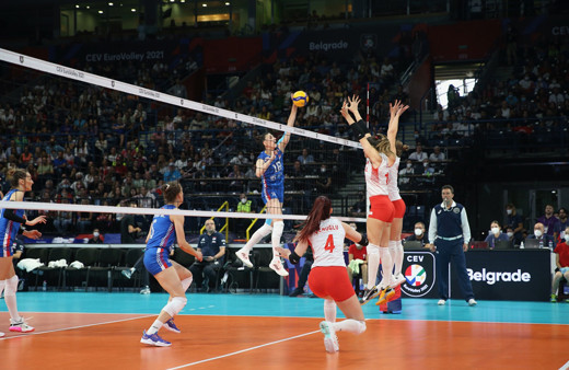 Filenin Sultanları yarı finalde Sırbistan'a 3-1 kaybetti