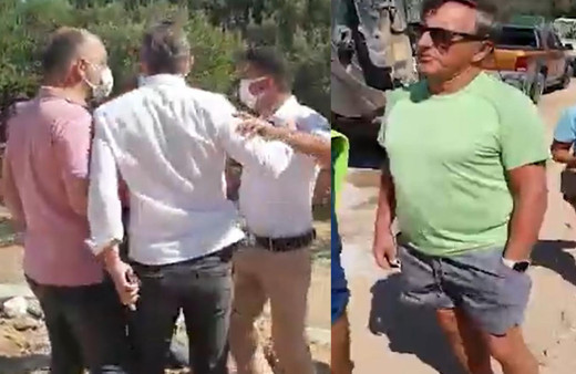 Bülent Eczacıbaşı silahlı adamlarıyla şantiye bastı! Suç duyurusunda bulundular