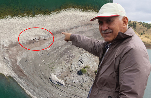 Sivas'ta ürküten görüntüler! Sular çekilince gün yüzüne çıktı: Tamamı çıkacak gibi görünüyor