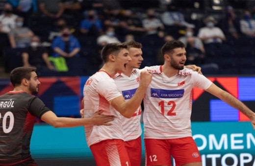 A Milli Erkek Voleybol Takımı, 3'te 3 yaptı