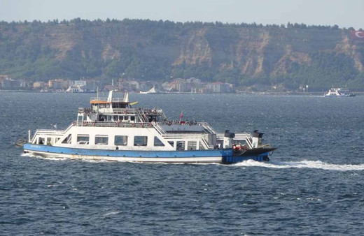 Çanakkale'de 7 Eylül'de Gökçeada seferlerine fırtına engeli