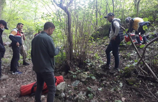 Trabzon'da kayıp yaşlı adamın cansız bedeni bulundu