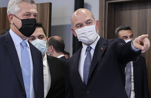 İçişleri Bakanı Süleyman Soylu'dan BM temsilcisi ile kritik Afgan göçleri görüşmesi