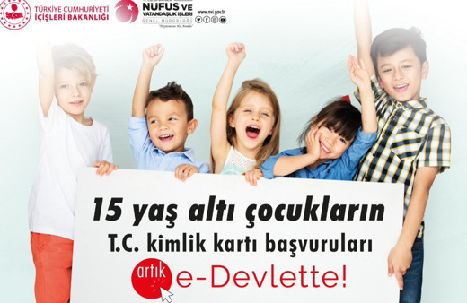 e-Devlet'te yeni bir hizmet daha! 15 yaş altı için internetten yapılacak!