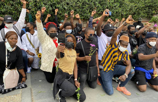 Esenyurt'ta öldürülen Togo'lu için arkadaşları anma düzenledi