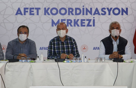 Süleyman Soylu yapılan yardımları tek tek açıkladı