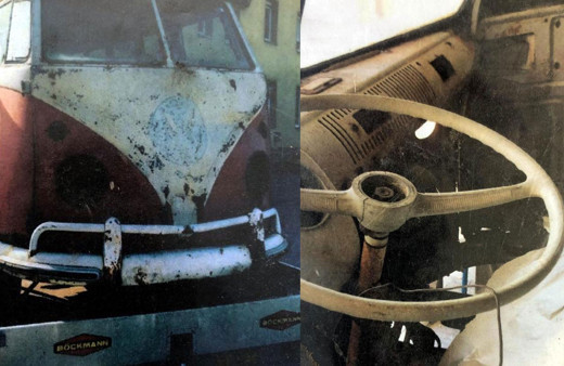 İlk geldiğinde bitik durumdaydı! Almanya'dan getirilen 1964 model minibüs 350 bin liraya yenilendi