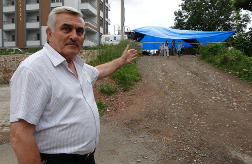 Giriş çıkış yasaklandı nöbet tutuluyor! Ordu'da yol kazısında bulundu içinden çıkanlar şok etti