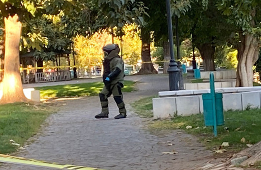 Gaziantep'te bombalı eylem engellendi